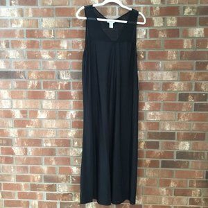 Ivy & Annabelle Long Black Nightgown Lingerie Size 1X